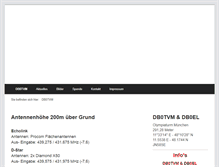 Tablet Screenshot of db0tvm.de